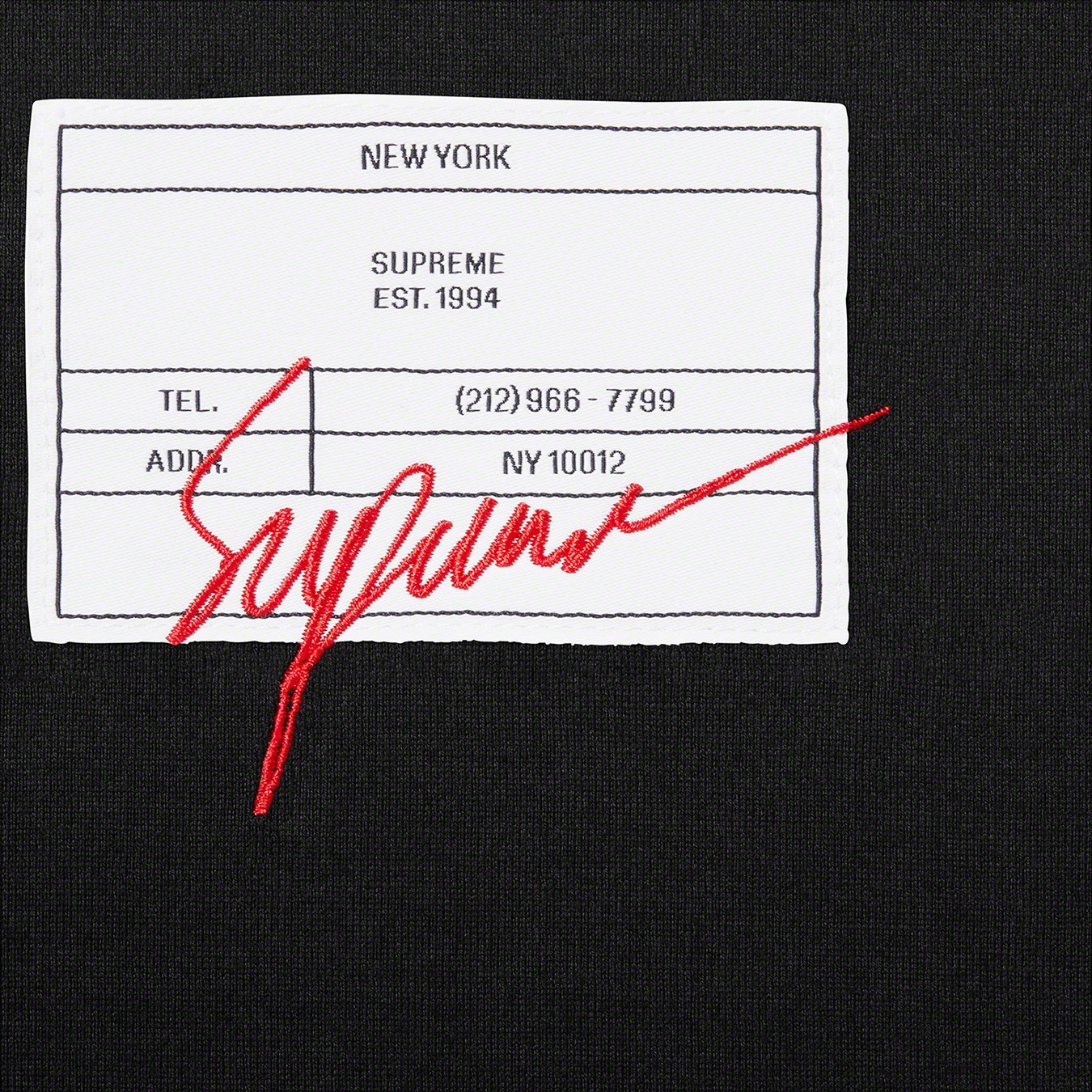Signature Label S/S Top view 11